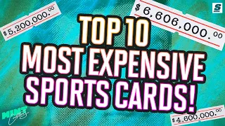 Top 10 Most EXPENSIVE Sports Cards