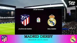 Atletico Madrid vs Real Madrid - La Liga Derby Match - E.Hazard Free Kick Goal - Gameplay PC