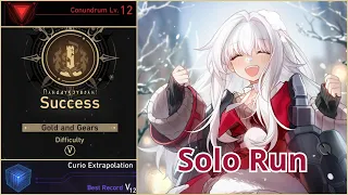 Gold and Gears Lv. 12 Full Run - SOLO E0S1 Clara & Destruction Path/Curio Extrapolation Dice