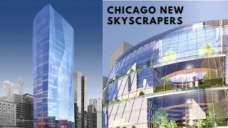 Chicago New Skyscrapers (130 North Franklin Street, Thompson Centre Redevelopment)