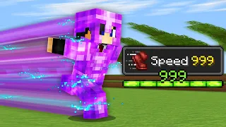 Minecraft but Your XP = Your Speed...