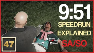 How a Speedrunner beat Hitman™ in 10 minutes (Silent Assassin, Suit Only) SPEEDRUN EXPLAINED