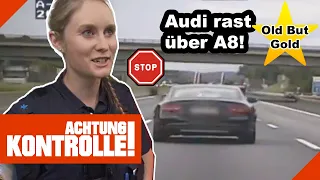 RASER eingefangen? 🛑 Audi-Fahrer drückt auf's Gas! |Old But Gold| Kabel Eins | Achtung Kontrolle