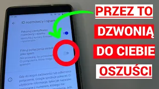 PRZEZ TO DZWONIĄ DO CIEBIE OSZUŚCI