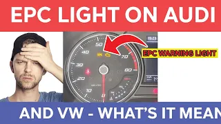 EPC Light On Audi and VW (Meaning, Causes, Fixes, Repair Cost)
