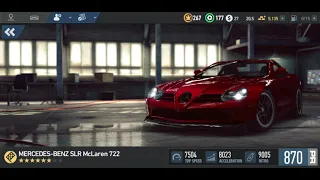 NFS No Limits | Mercedes Benz SLR McLaren | Stage 6 Maxed