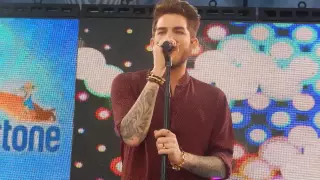 Adam Lambert GMA - The Original High Soundcheck