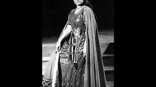 Very young Maria Callas in Full Assoluta Voice imbues Abigaille with Demonic Bel Canto (under V Gui)