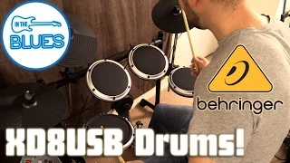 Behringer XD8USB Electronic Drum Kit Demonstration