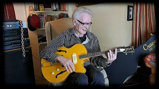 John Lawlor Playing his 350JLS Signature Tenor Guitar from Craven Tenor Guitars