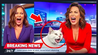 Cats and Dogs Work from-home news bloopers 😂