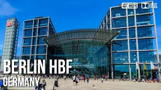 Berlin Hauptbahnhof - Central Station - 🇩🇪 Germany [4K HDR] Walking Tour