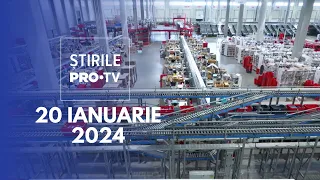 Știrile PRO TV - 20 Ianuarie 2024