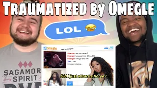 Courtreezy 'GETTING TRAUMATIZED ON OMEGLE *never doing this again*' REACTION