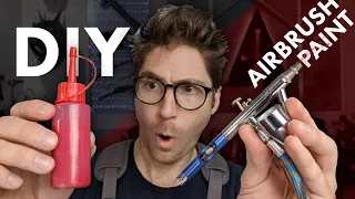 Make Your Own Airbrush Paint Cheap And Easy | Cosplay Apprentice