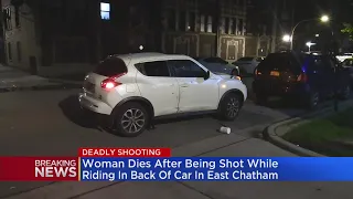 Woman dies after being shot while riding car in East Chatham
