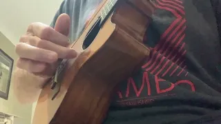 In Hell I'll Be In Good Company by Dead South.  Ukulele cover.