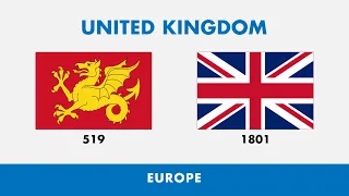 Oldest Flag vs New Flag of Every Country