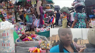 A Typical Market Day In  Asigame Market| Lome| Togo West Africa