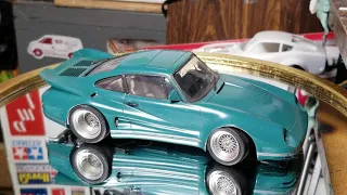 Throwback Thursday.  Fujimi Koenig Porsche 911 Biturbo