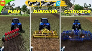Plow vs Subsoiler vs Cultivator vs Shallow Cultivator! Which is best for Field Preparation?