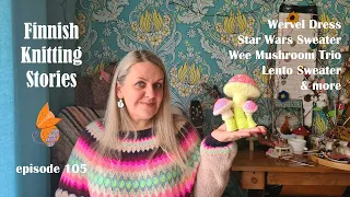 Finnish Knitting Stories - Episode 105: three finished objects & more snow