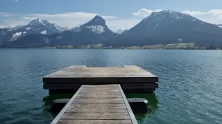 Wolfgangsee im Salzkammergut Österreich 4K UHD