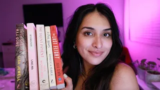 ASMR Book Haul | Soft Whispers, Page Turning, Tracing, Reading 📚