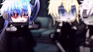 “Look behind you.” || Gacha life meme || TW, desc