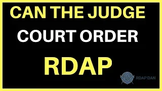 My Judge Sentenced Me To RDAP