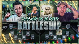 RONALDINHO vs NEYMAR Squad Builder BATTLE Battleship ⭐️⭐️⭐️ FIFA 22 SBB