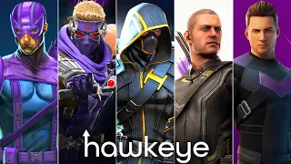 Evolution of Hawkeye (Clint Barton) in games