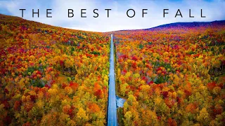 NEW ENGLAND 2020 PEAK FALL FOLIAGE | A 4k Aerial Drone Film