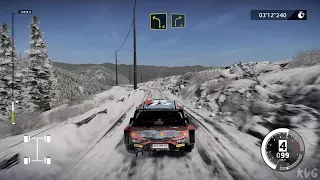 WRC 10 FIA World Rally Championship - La Bollene-Vesuby Reverse (Rallye Monte-Carlo) - Gameplay
