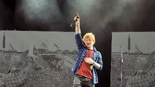 Instavid of Ed Sheeran at Glastonbury 2014