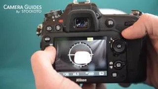 How to set a custom white balance preset on the Nikon D7100