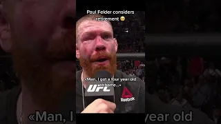 Paul Felder considers retirement after loss to Dan Hooker🥺