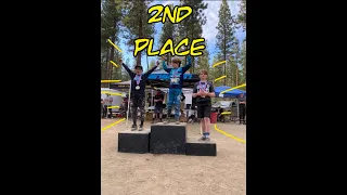 10 year old takes second in gnarly hubapalooza DH race