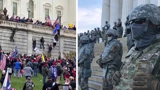 How police responded to Trump mob vs Black Lives Matter protests