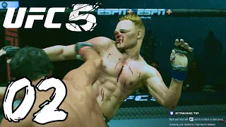 UFC 5 Bantamweight Career Mode - Part 2 - KNOCKED OUT COLD