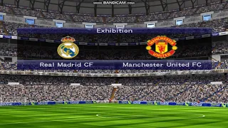 REAL MADRID X MANCHESTER UNITED UEFA CHAMPIONS LEAGUE PES 6