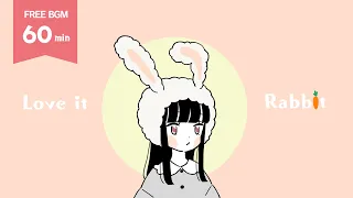 【フリーbgm】Love it Rabbit / かわいい、pop、8bit【1時間】