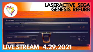 Pioneer LaserActive REFURB (Sega Genesis) : 4.29.2021 Live Stream | MACHO NACHO PRODUCTIONS