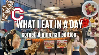 WHAT I EAT IN A DAY AT CORNELL | finals edition... college student #wieiad