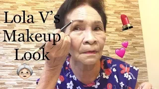How To Look Young At 70 | Get Ready With Me | Lola Makeup Edition (Philippines)