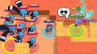 NOOBS IN THE WORLD OF 10000 IQ TRAPPERS 💀 Brawl Stars 2023 Funny Moments & Wins & Fails ep.1110