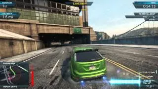 NFS Most Wanted 2012: Fully Modded Pro Ford Focus RS500 | Most Wanted List #6 Mclaren MP4-12c