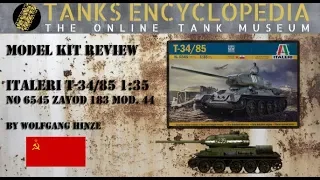 T-34/85 from Italeri in 1/35 - TE Modelling Video #6