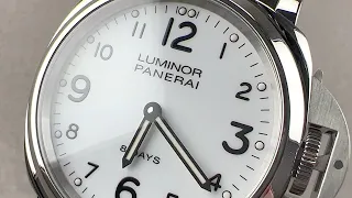 Panerai Luminor Base 8 Days PAM 561 Panerai Watch Review