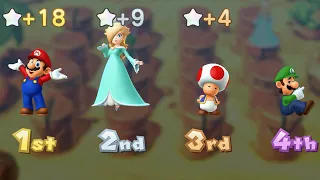 Mario Party 10 - Mario vs Rosalina vs Luigi vs Toad - Haunted Trail (Master Difficulty)